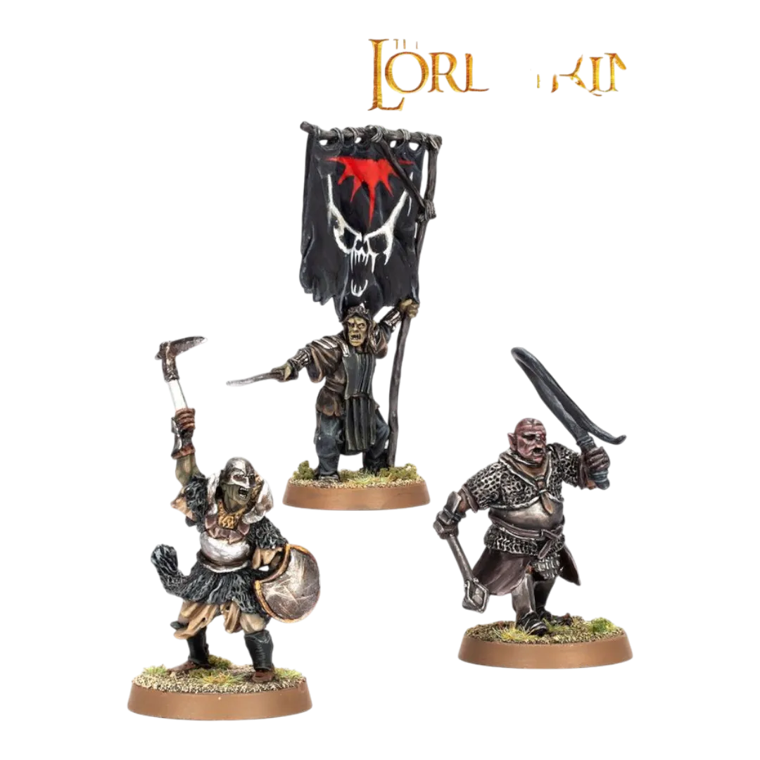 Mordor Orc Commanders (LOTR - Evil)-Games Workshop-Radaddel