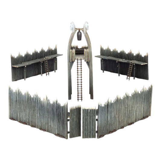 Rohan Watchtower & Palisades (Middle-Earth - Gelände)-Games Workshop-Radaddel