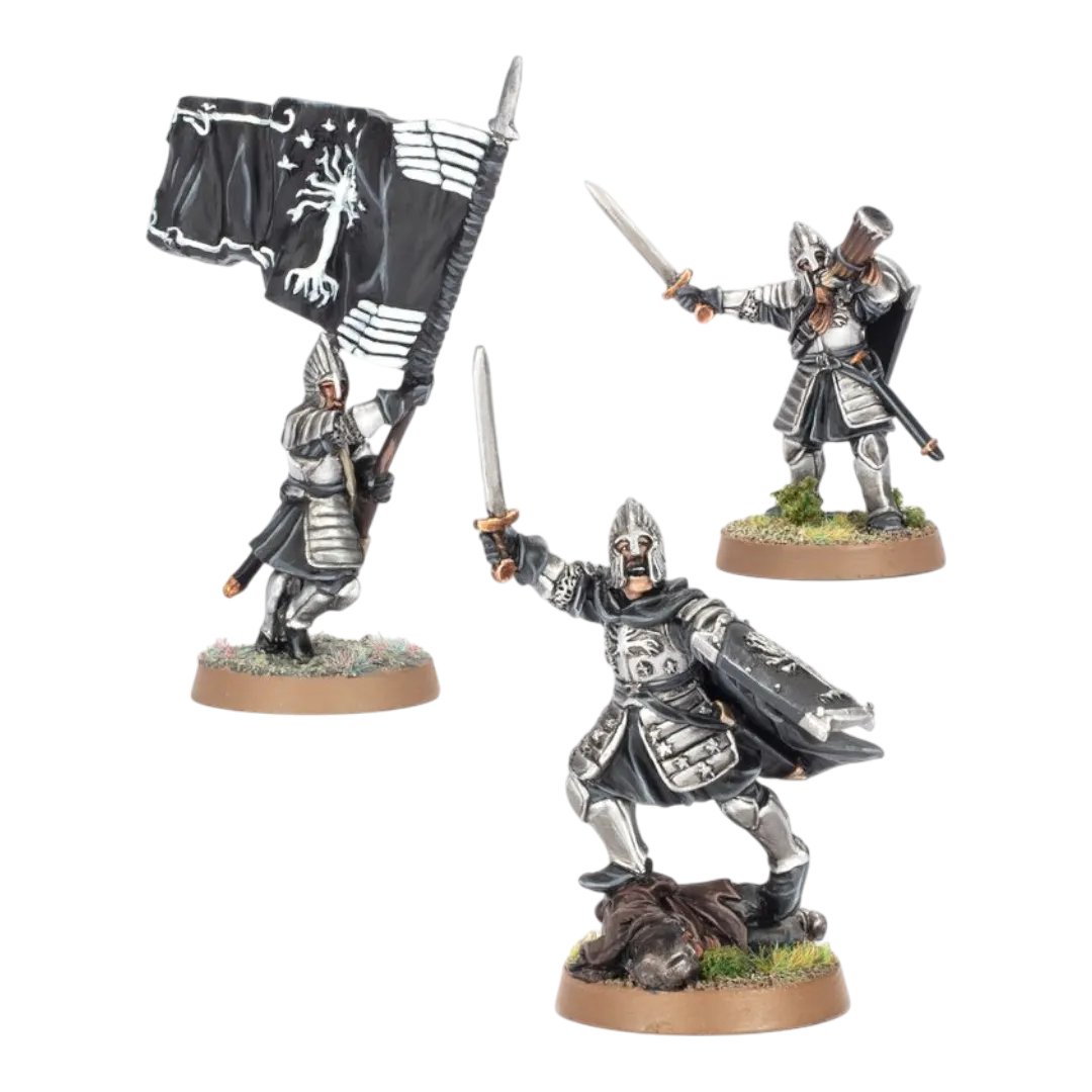 Minas Tirith Commanders (LOTR - Good)-Games Workshop-Radaddel