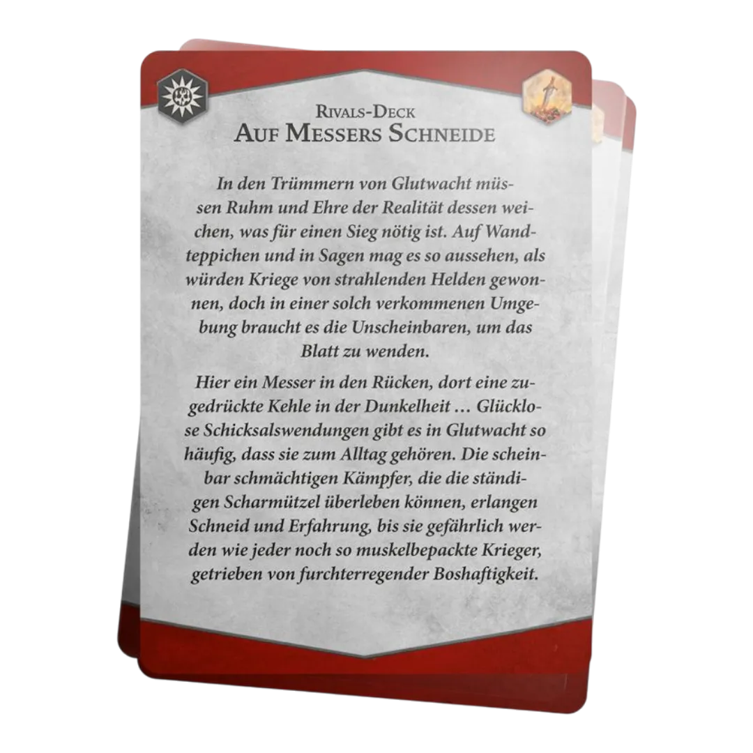 WHU Rivals Deck: Auf Messers Schneide (deutsch)-Games Workshop-Radaddel