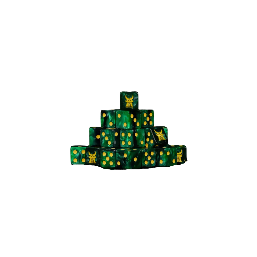 Iron Sultanate Dice 16mm Square (8 Stück)-Baron of Dice-Radaddel