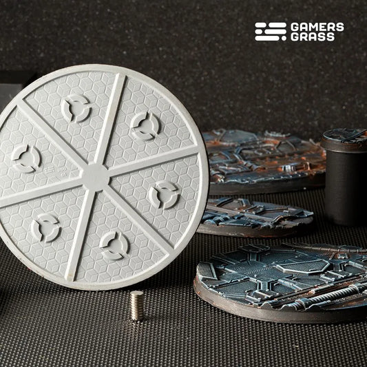 Spaceship Corridor - Round 90mm (x1)-Gamers Grass-Radaddel