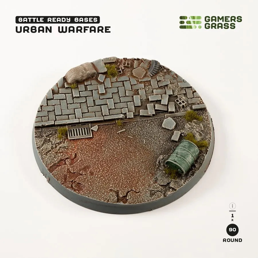 Urban Warfare - Round 90mm (x1)-Gamers Grass-Radaddel