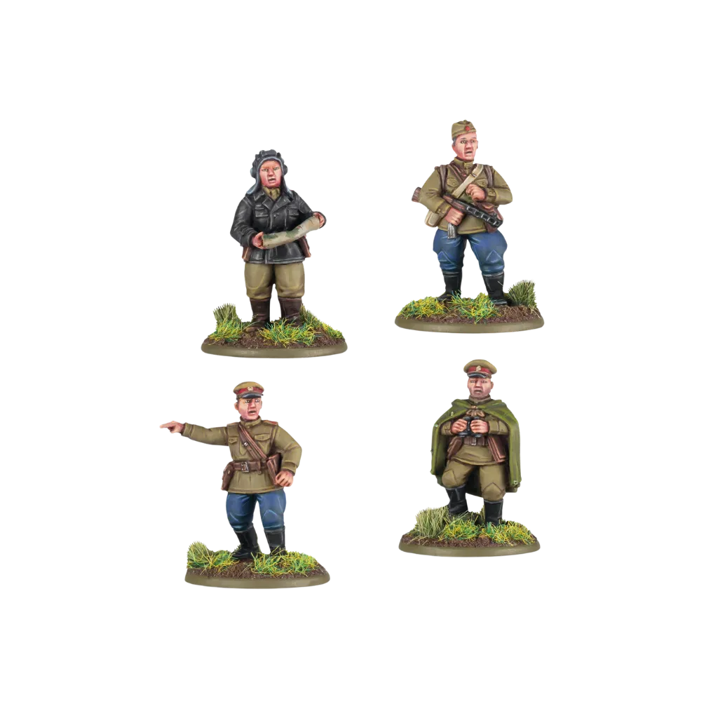 Soviet Army Platoon Commanders-Warlord Games-Radaddel