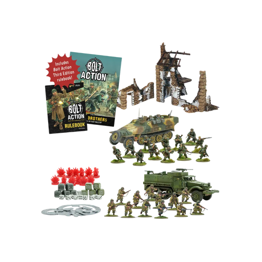Bolt Action Band of Brothers Starter Set (Third Edition)-Warlord Games-Radaddel