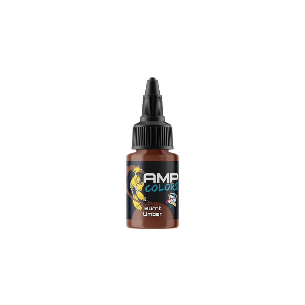 Pro Acryl AMP Colors Burnt Umber (22ml)-Monument Hobbies-Radaddel