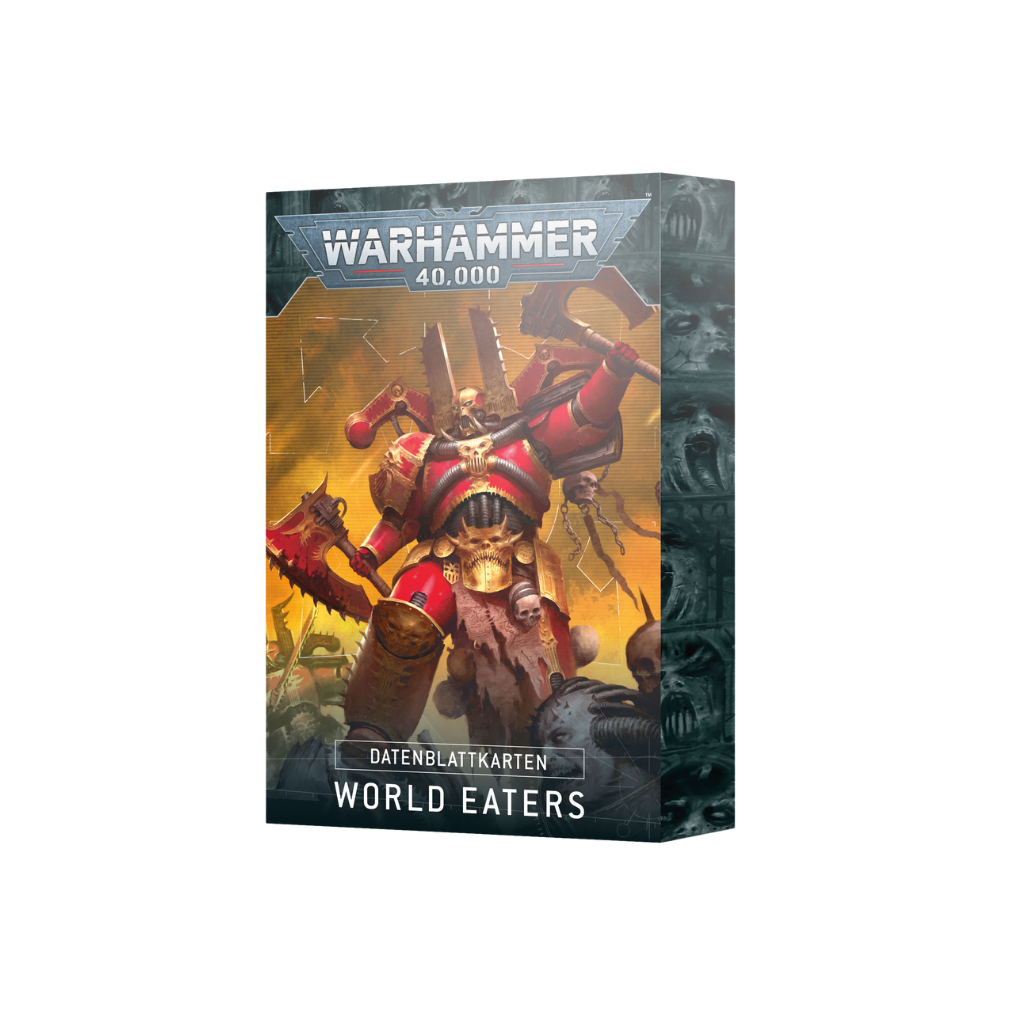 World Eaters: Datenblattkarten (deutsch)