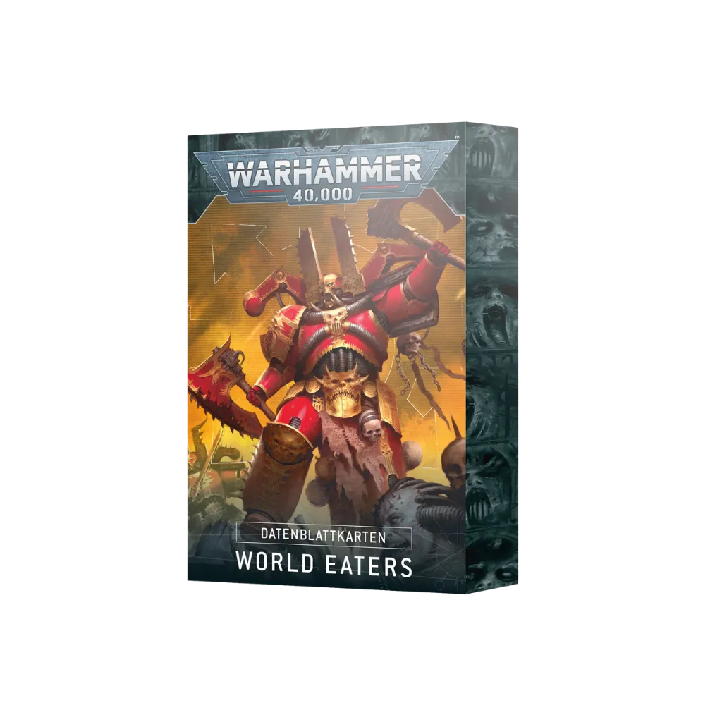 World Eaters: Datenblattkarten (deutsch)