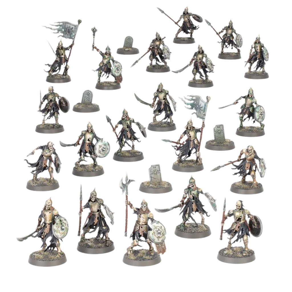 Soulblight Gravelords: Deathrattle Skeletons-Games Workshop-Radaddel