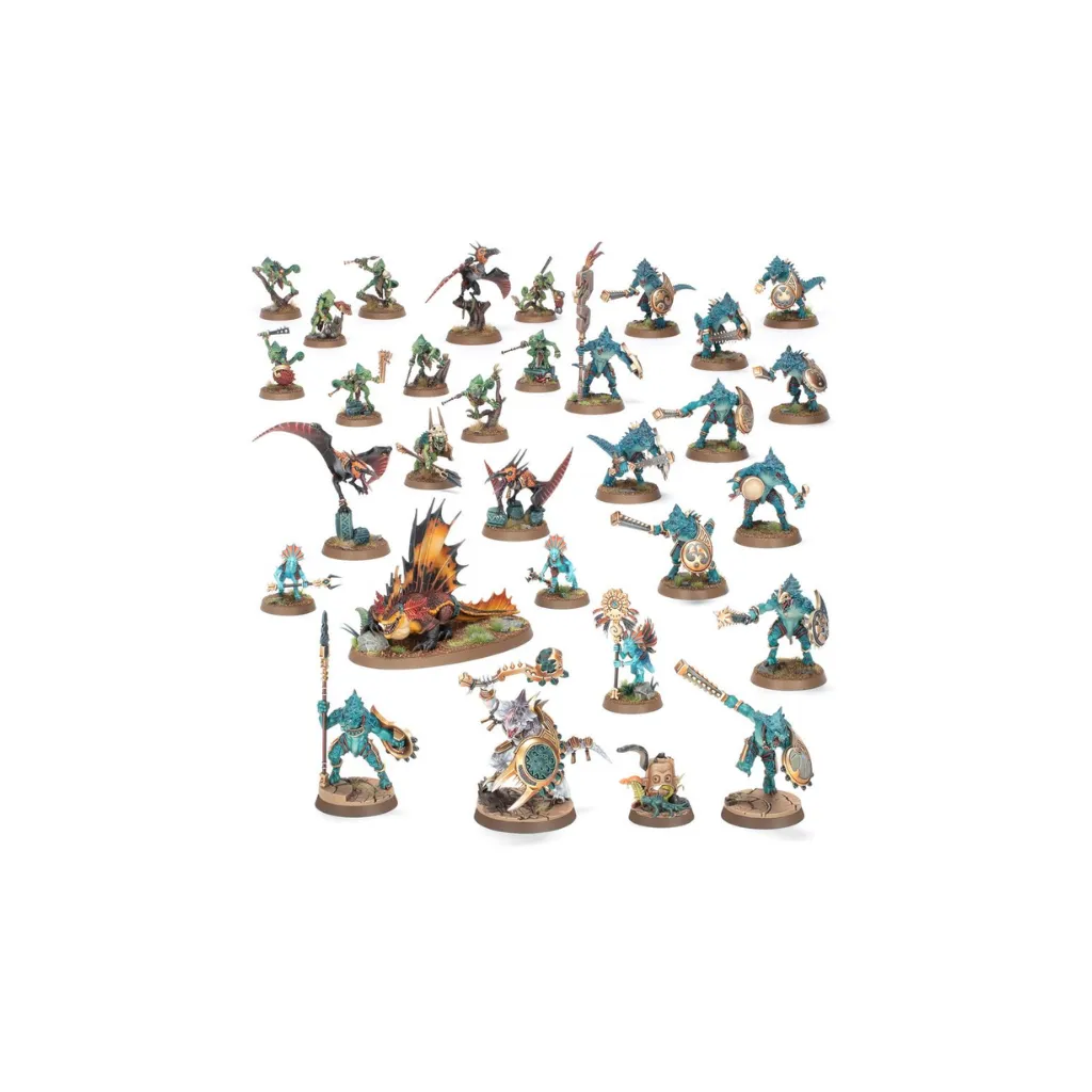 Seraphon: Sunblooded Prowlers Spearhead