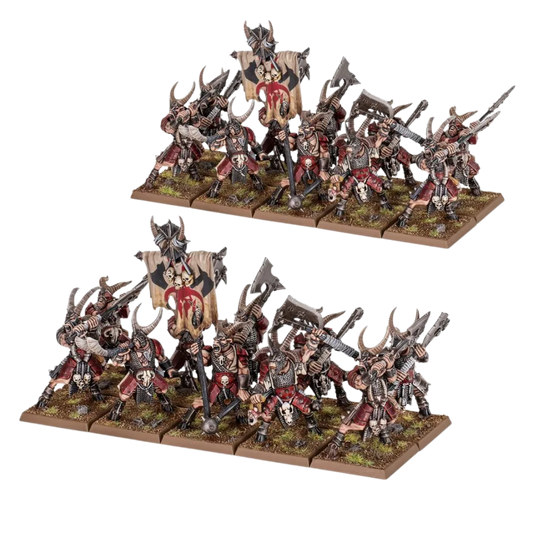 Beastmen Brayherds: Bestigor Herd-Games Workshop-Radaddel