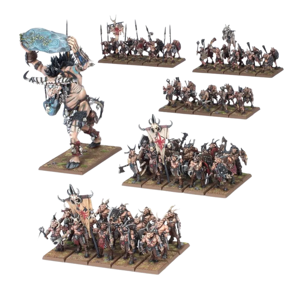 Beastmen Brayherds: Battalion-Games Workshop-Radaddel