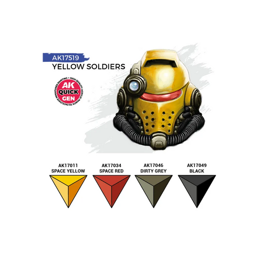 AK QUICK GEN Yellow Soldiers Set-AK-Interactive-Radaddel