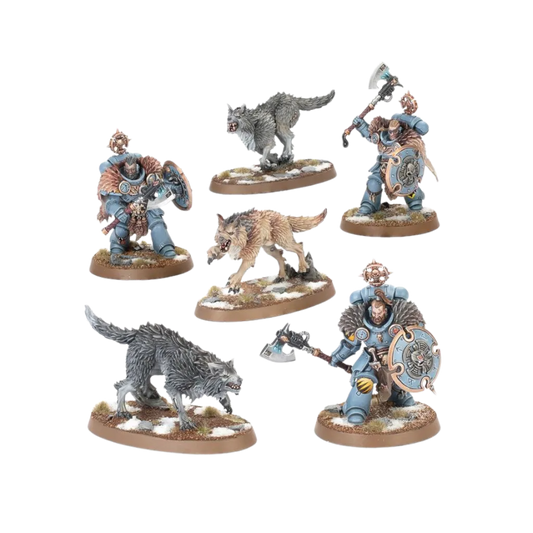 Space Wolves: Wolf Guard Headtakers-Games Workshop-Radaddel