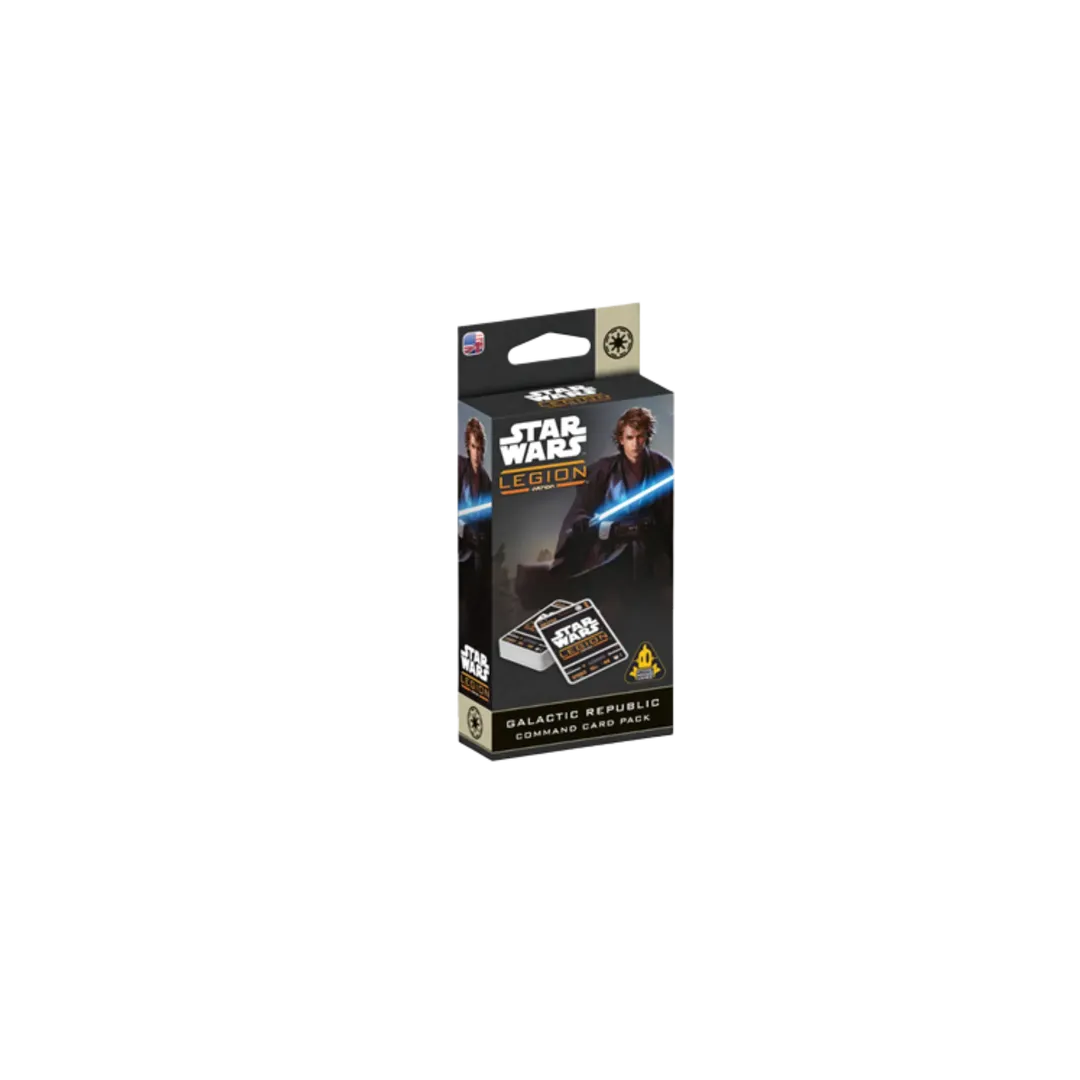Star Wars: Legion - Galactic Republic Command Card Pack (englisch)-Atomic Mass Games-Radaddel