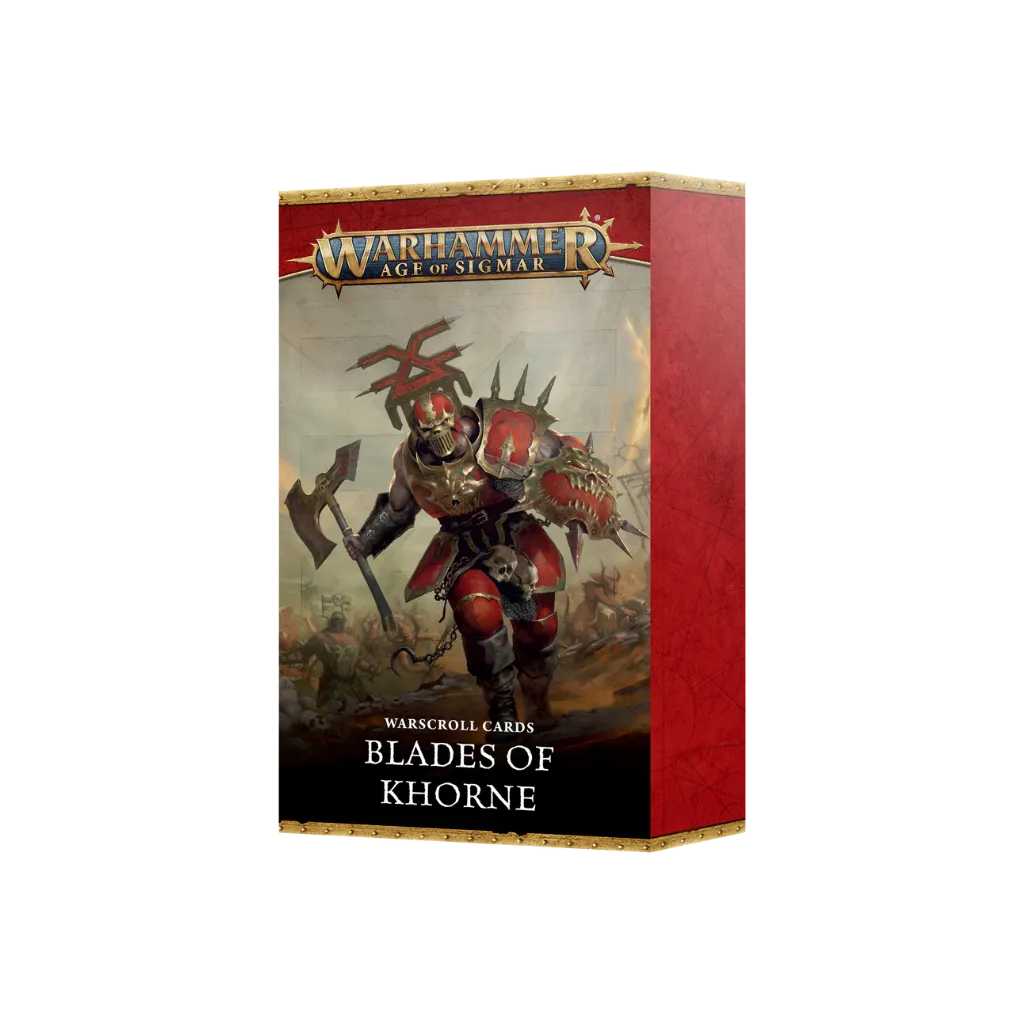 Blades of Khorne: Warscroll Cards (englisch)-Games Workshop-Radaddel