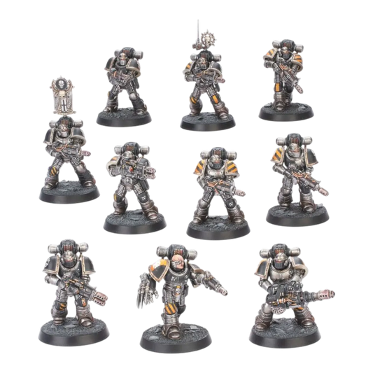 Legiones Astartes: MkII Veteran Squad with Disintegrators-Games Workshop-Radaddel