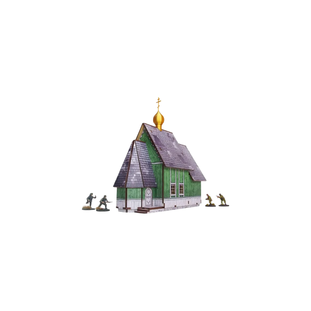 Pre-Painted WW2 Ostfront Village Tserkov-Micro Art Studio-Radaddel
