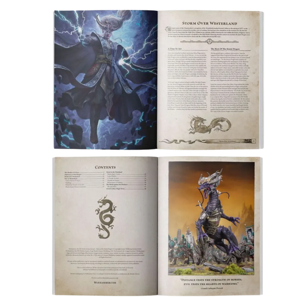 Grand Cathay: Arcane Journal: Dawn of the Storm Dragon (englisch)-Games Workshop-Radaddel
