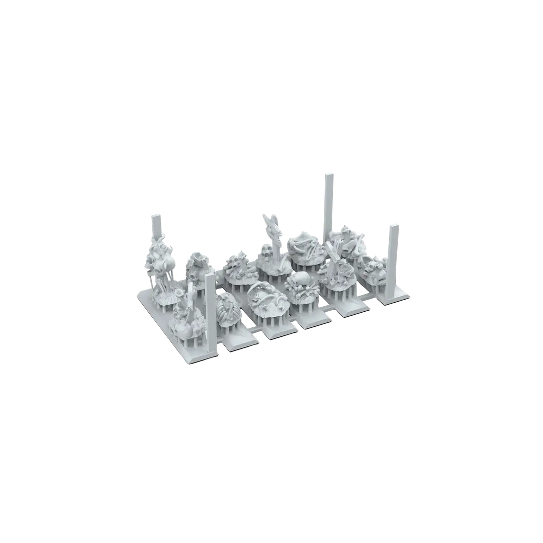 Bones Remains - Basing Bits (12 Teile)-AK-Interactive-Radaddel