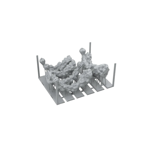 Jump-Pack Trail Fx - Basing Bits (6 Teile)-AK-Interactive-Radaddel