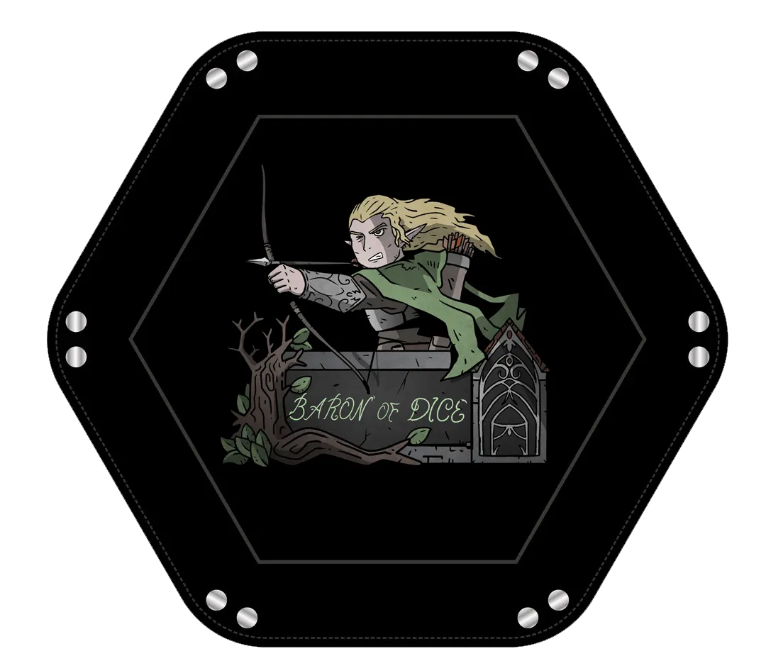 Dice Tray - Sole Ring - Elves-Baron of Dice-Radaddel