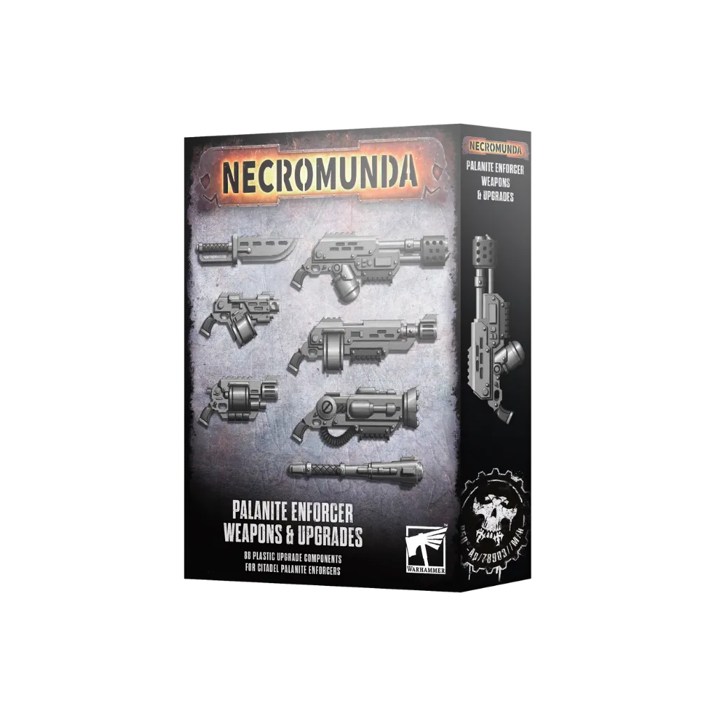Necromunda: Enforcer Weapons & Upgrades-Games Workshop-Radaddel