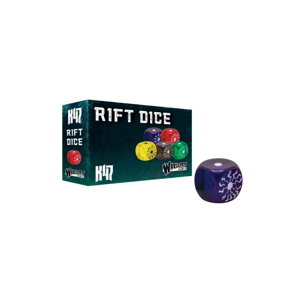 Konflikt '47 Rift Dice - Blue-Warlord Games-Radaddel