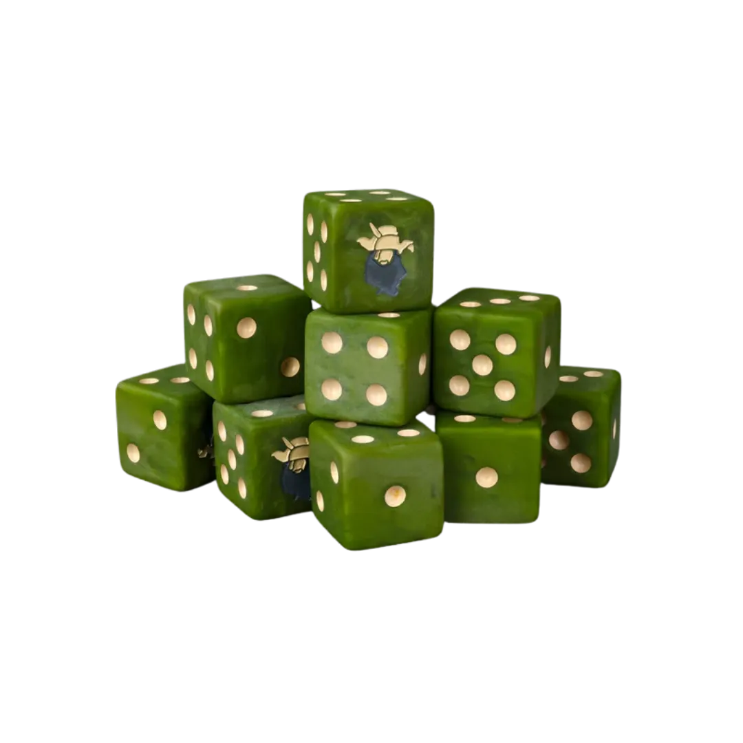 Forest Wizard Square 16mm (10 Stück)-Baron of Dice-Radaddel