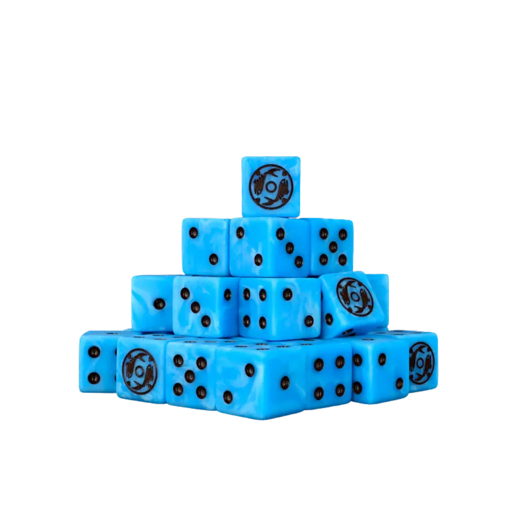 Lake Militia Dice 16mm Square (10 Stück)-Baron of Dice-Radaddel