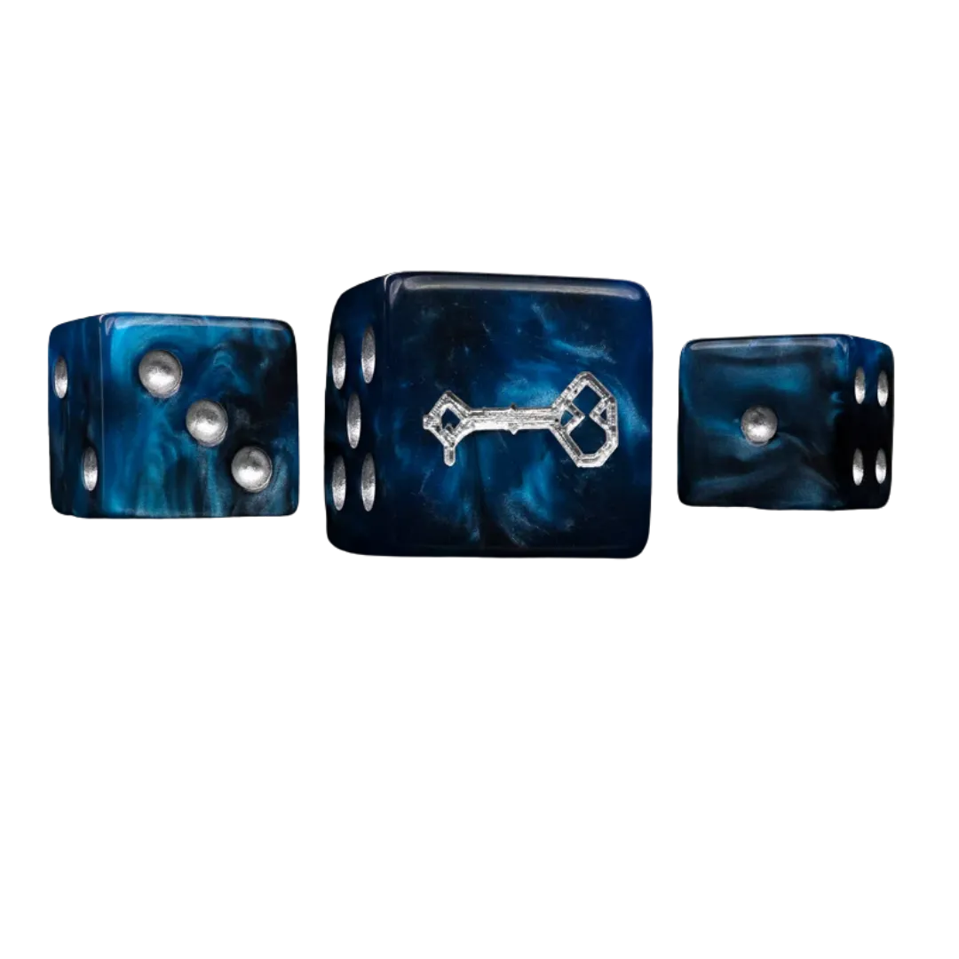 Dwarven Key Dice 16mm Square (10 Stück)-Baron of Dice-Radaddel