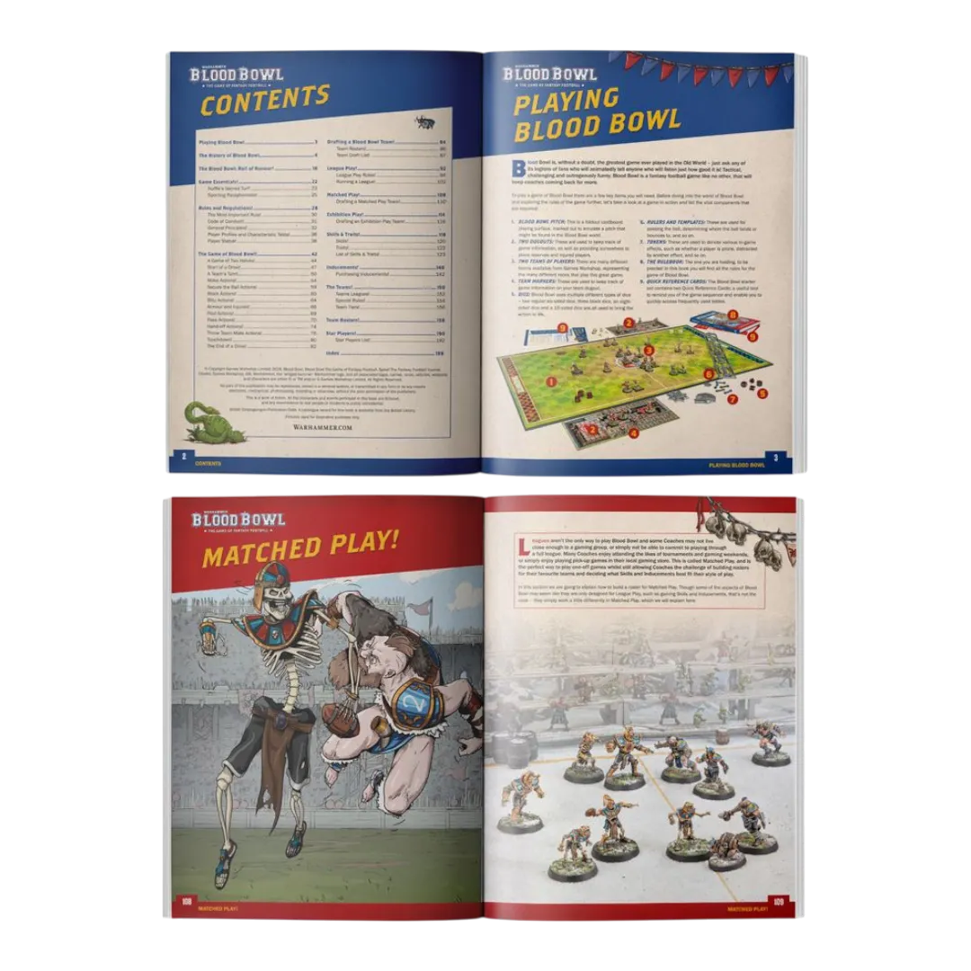 Blood Bowl: Official Rulebook (3rd) (englisch)-Games Workshop-Radaddel