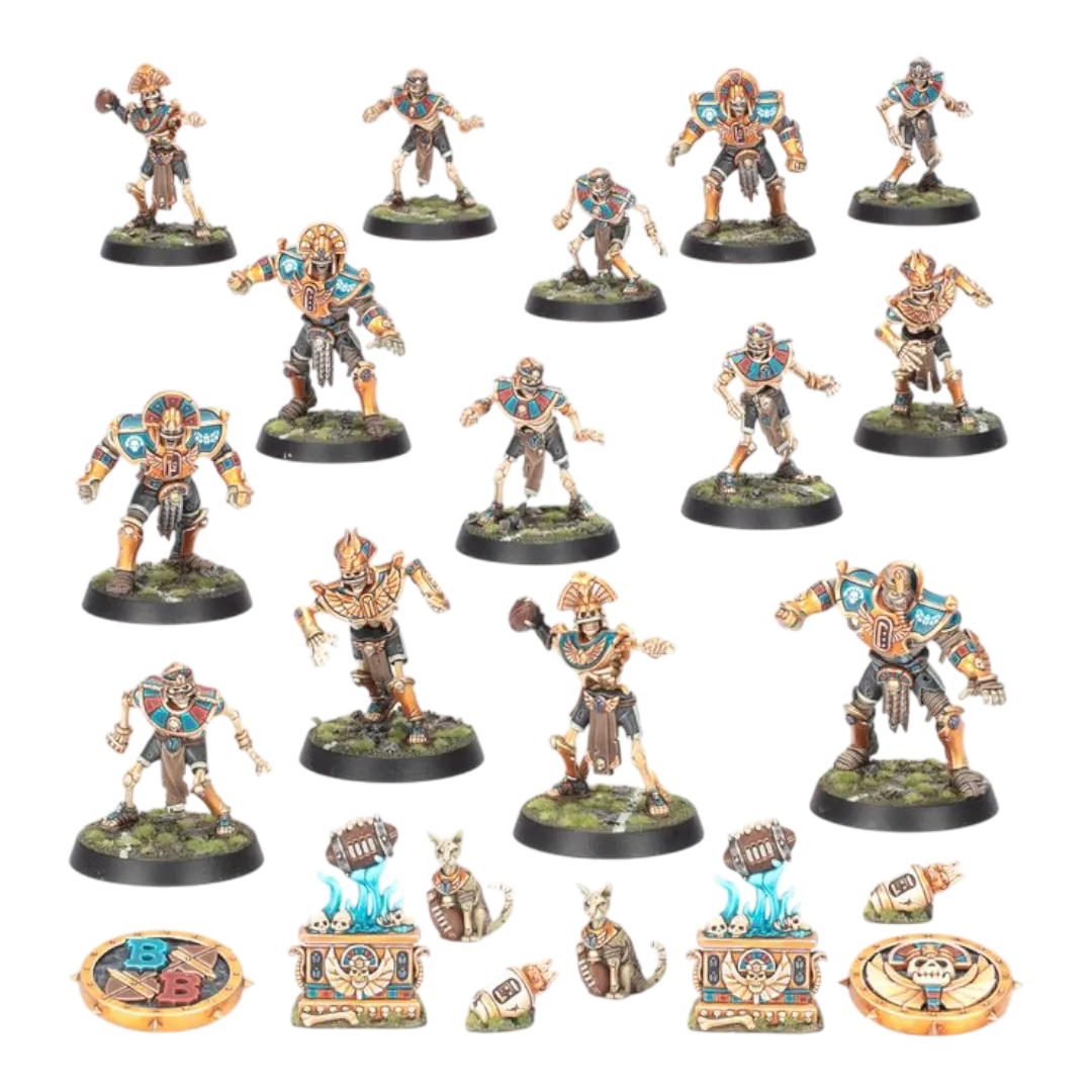 Blood Bowl: Tomb Kings Team - The Nehekhara Nightmares-Games Workshop-Radaddel