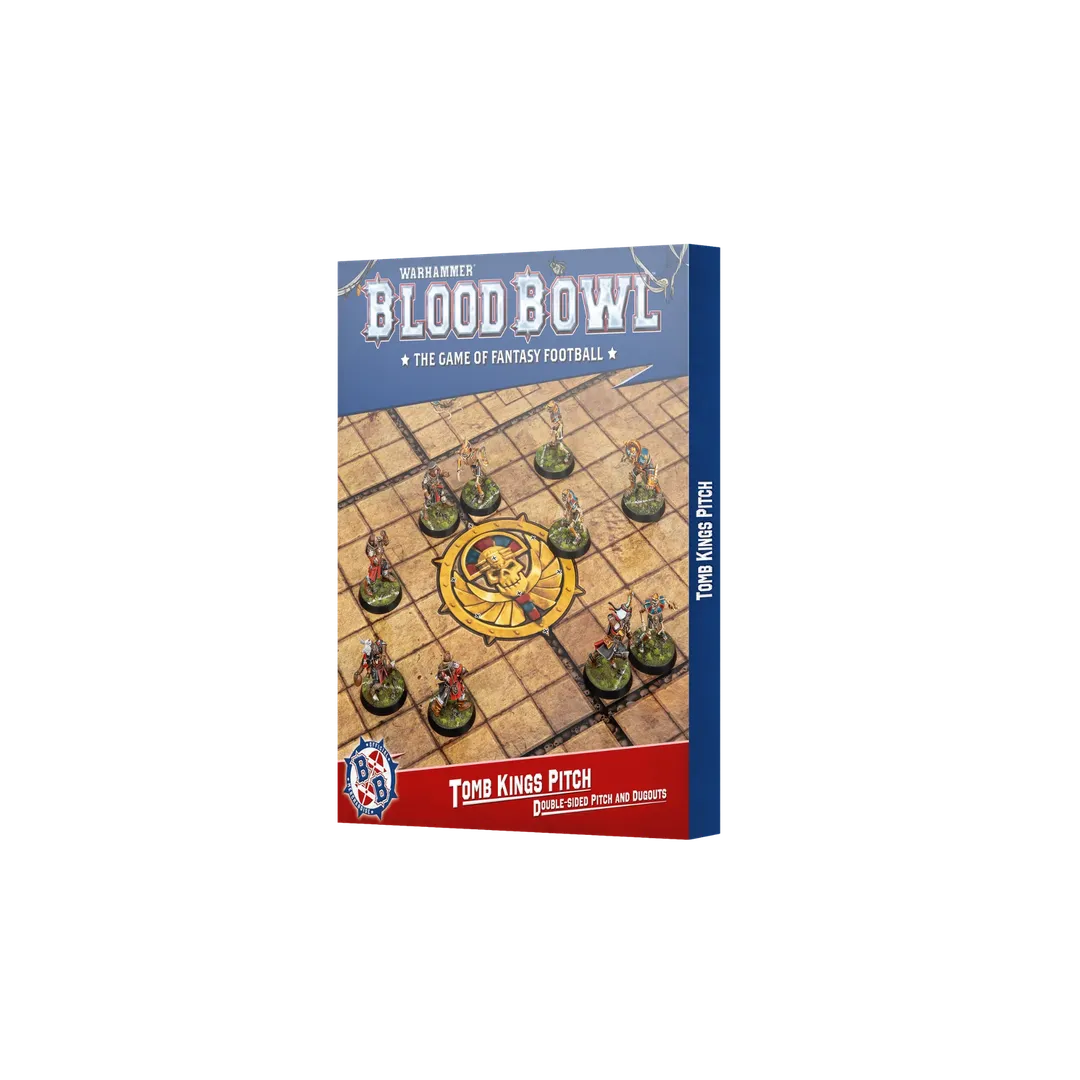 Blood Bowl: Tomb Kings Team Pitch & Dugouts-Games Workshop-Radaddel