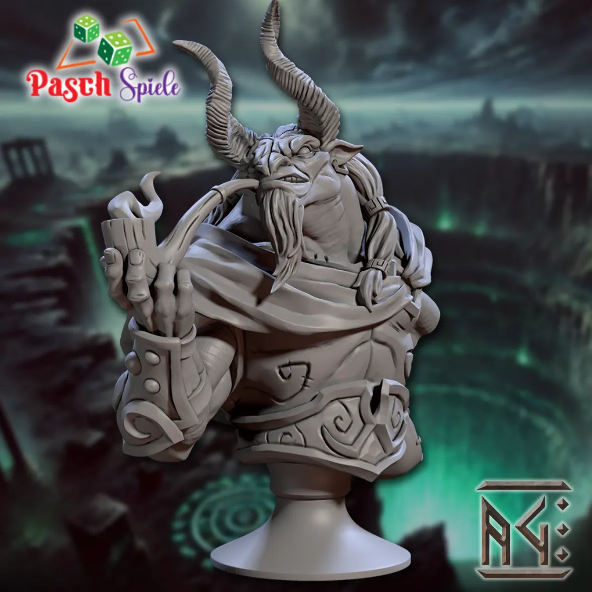 Fantasy Büste: Arkos - Descent into the Hive of the All-Seeing-Pasch Spiele-Radaddel