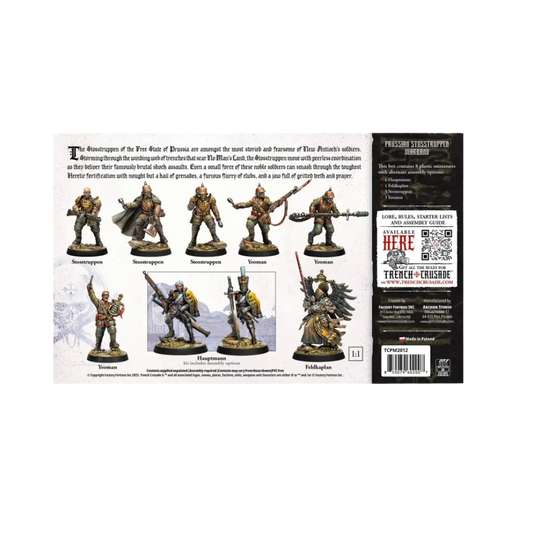 Prussian Stosstruppen Warband-Archon Studio-Radaddel