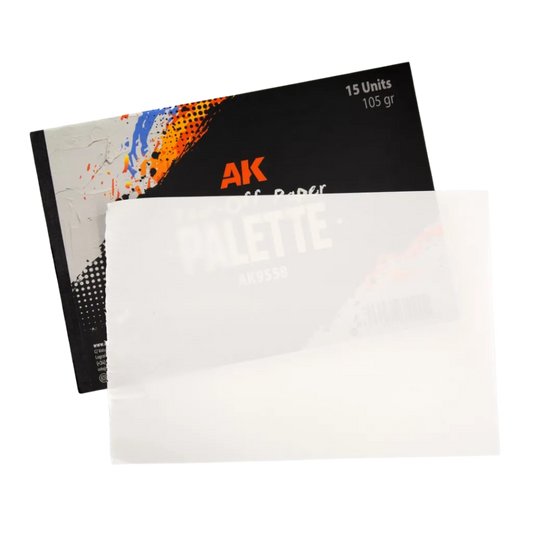 Tear-Off Paper Palette 15 Sheets-AK-Interactive-Radaddel