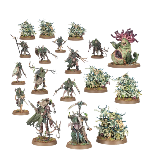 Maggotkin of Nurgle: Bubonic Cell Spearhead-Games Workshop-Radaddel