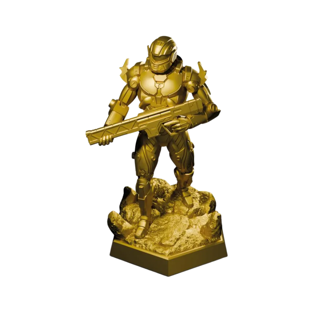 Colour Forge Spray: Gauntlet Gold (500ml)-The Colour Forge-Radaddel