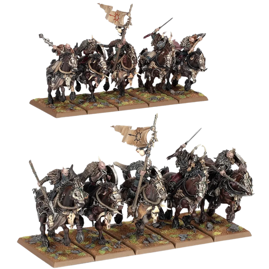 Warriors of Chaos: Chaos Marauder Horsemen-Games Workshop-Radaddel