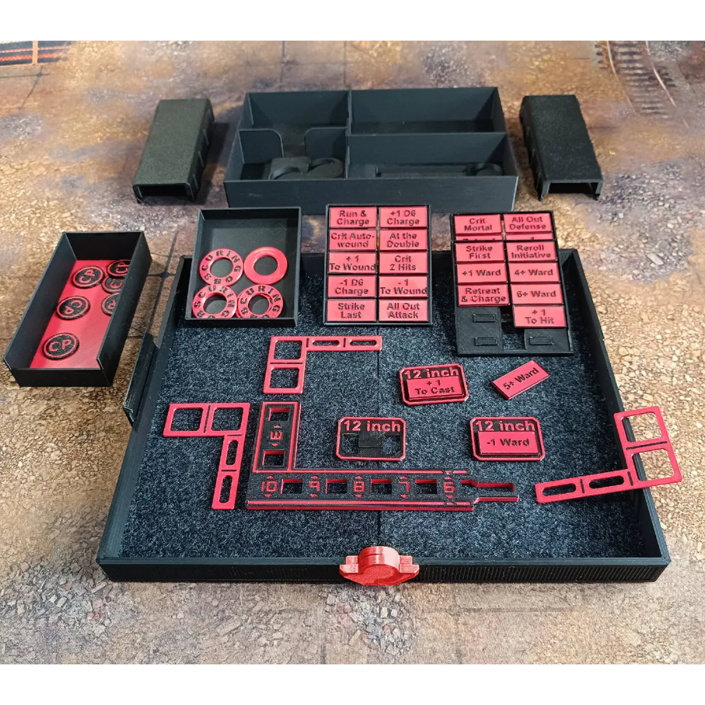 Probox XL - AOS Organizer Set Orientrot-Schwarz-ProDicer-Radaddel