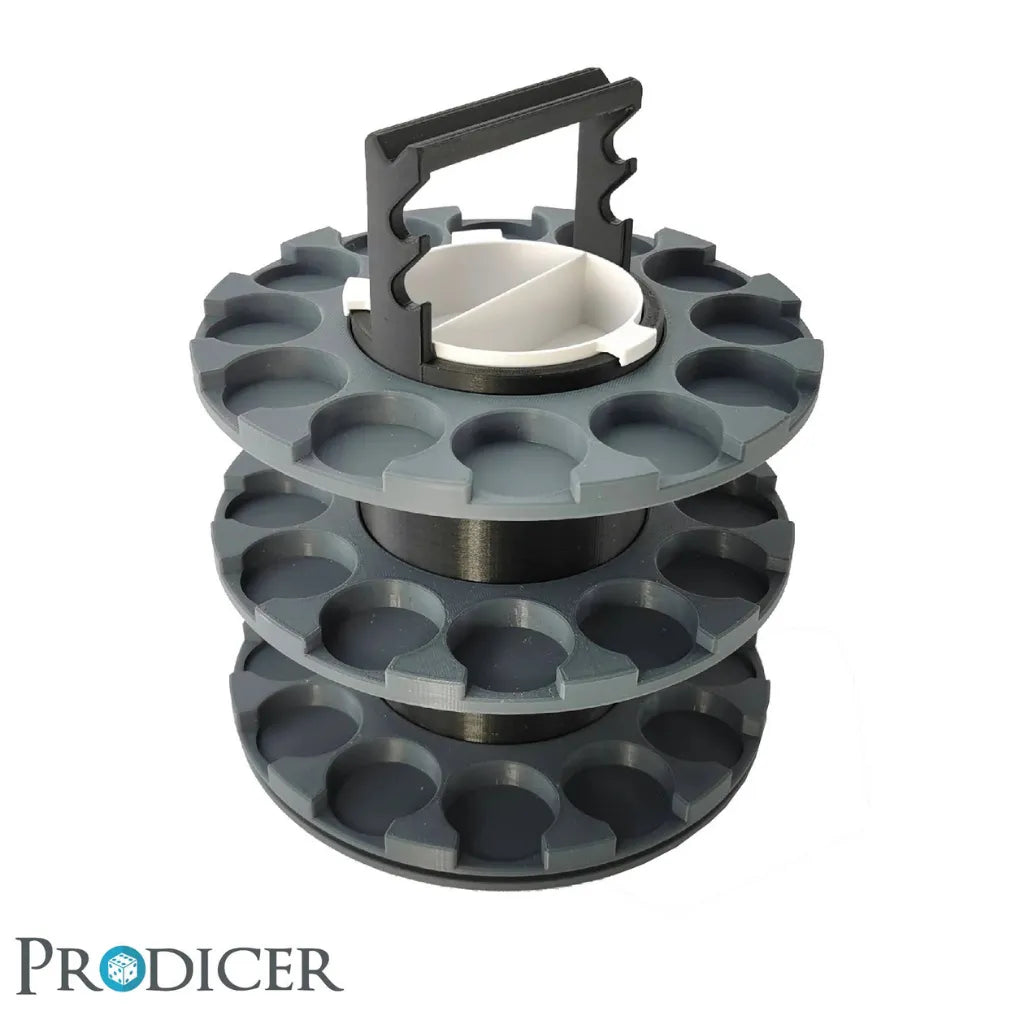 Paint Pro Tower Starter Set - 36mm Farbtöpfchen (3x12)-ProDicer-Radaddel