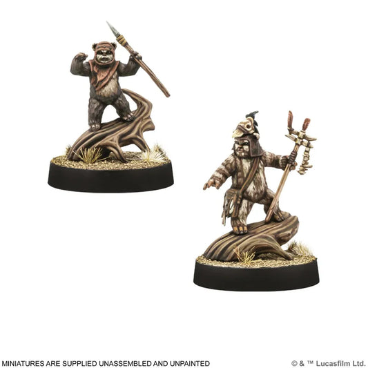 Star Wars: Legion - Logray & Wicket-Atomic Mass Games-Radaddel