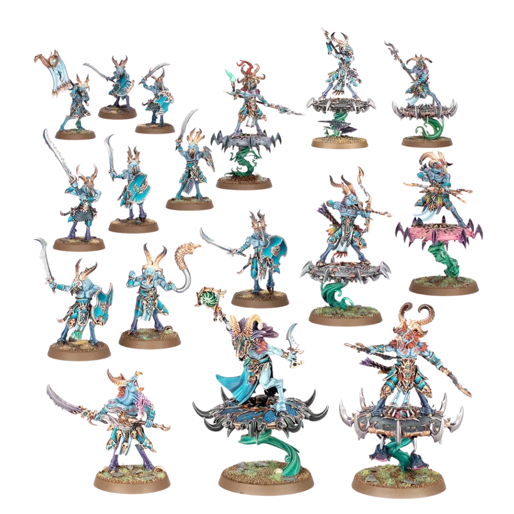 Disciples of Tzeentch: Spearhead: Tzaangor Warflock-Games Workshop-Radaddel
