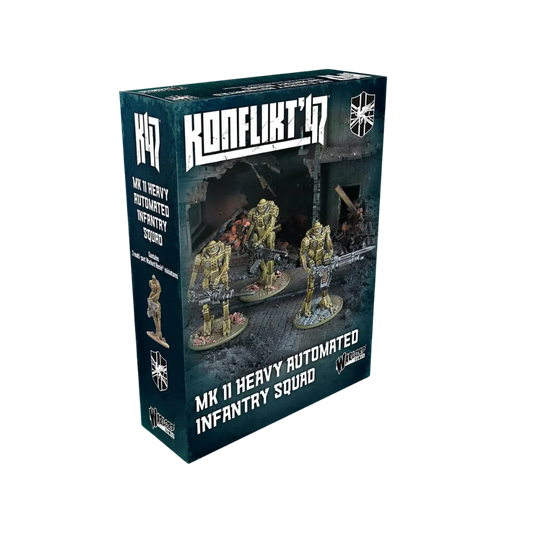 Konflikt '47 British Commonwealth Mk II Heavy Automated Infantry Squad-Warlord Games-Radaddel
