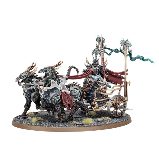 Ossiarch Bonereapers: Liege-Kavalos on War Chariot-Games Workshop-Radaddel