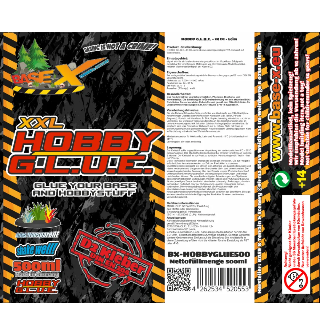 XXL HOBBY G.L.U.E. (500 ml)-Base X Terrain & Scenery-Radaddel