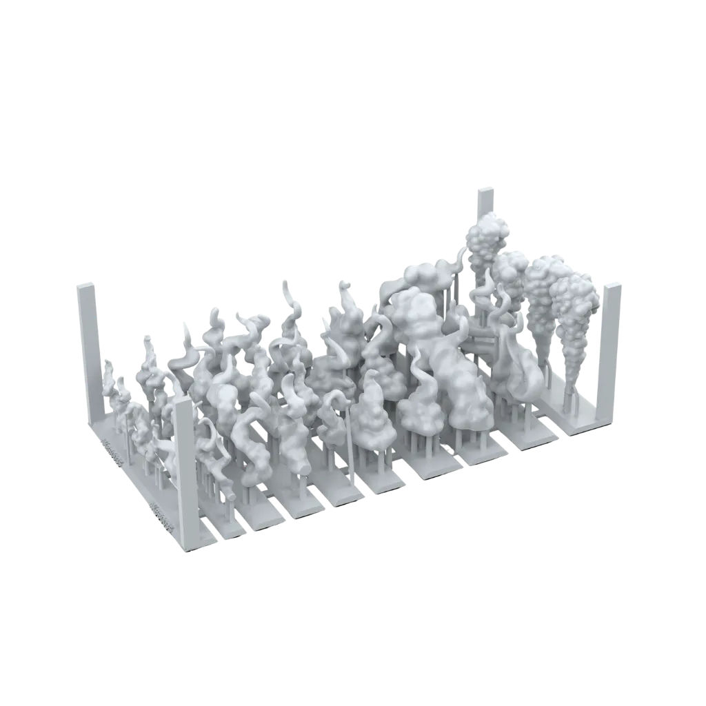 Smoke Fx - Basing Bits (40 Teile)-AK-Interactive-Radaddel