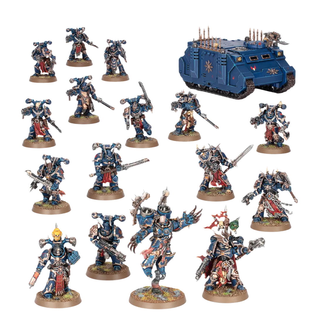 Chaos Space Marines: Combat Patrol: Night Lords-Games Workshop-Radaddel