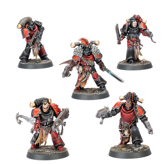 Chaos Space Marines: Red Corsairs Raiders-Games Workshop-Radaddel